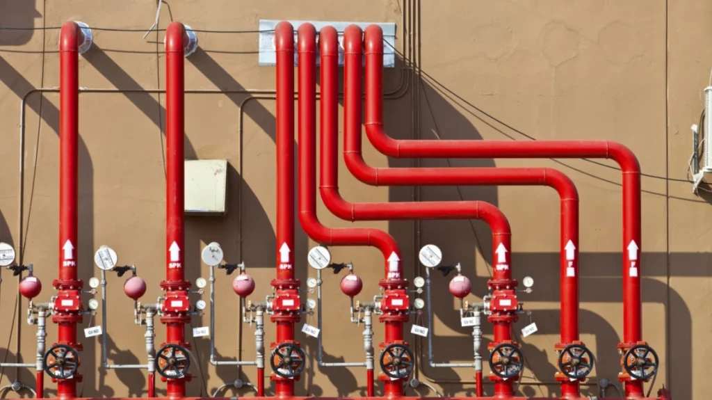 Industrial Gas Pipeline System